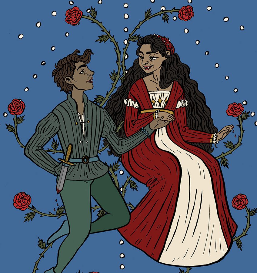 Brianna Quintero, Romeo +  Juliet, Illustration, Minneapolis College of Art and Design